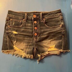 American Eagle Outfitters Dark Blue Jean Shorts